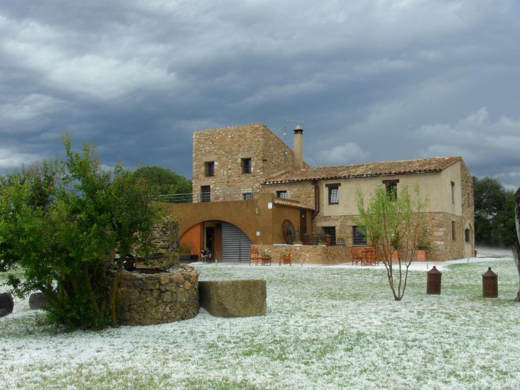 B&B Mas Coquells Habitacion Genover Vilanant Exterior photo