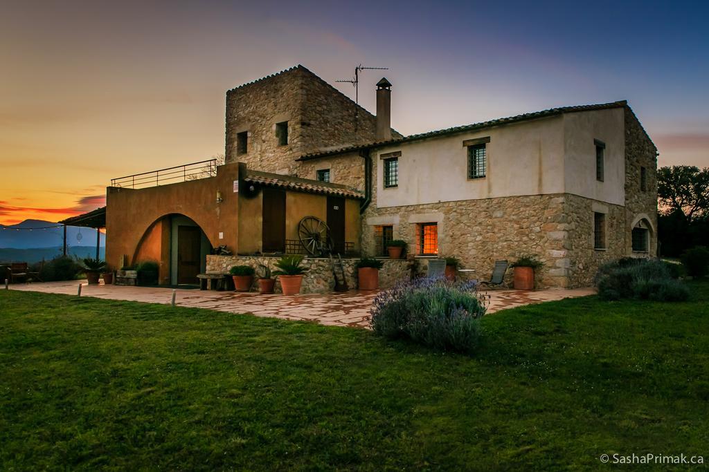 B&B Mas Coquells Habitacion Genover Vilanant Exterior photo
